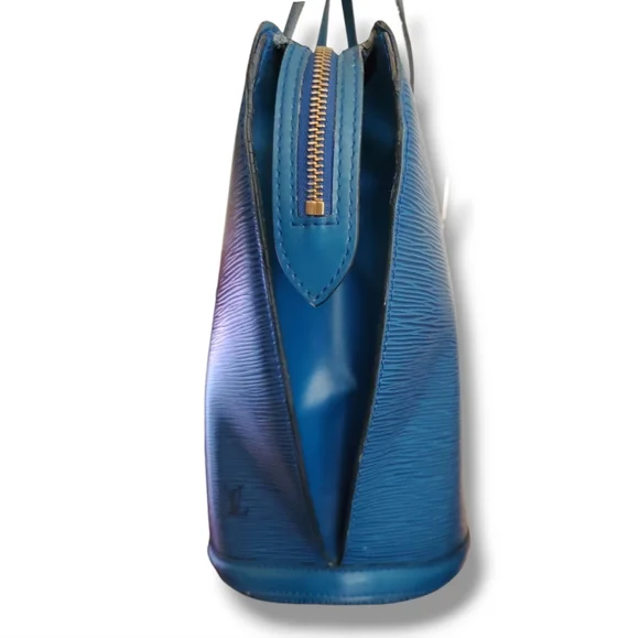 LOUIS VUITTON Vintage Toledo Blue Epi SAINT JACQUES Shopping Tote Shoulder Bag - Picture 5 of 17